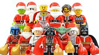 LEGO Holiday Batman Star Wars Joker Santa Clause Grinch & Jack Skellington Unofficial Minifigures