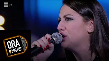 Jessica Morlacchi canta "Uomini soli" - Ora o mai più 02/02/2019