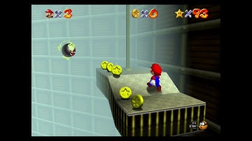 Super Mario 64  - Tick Tock Clock -The Pit and the Pendulums - Star 93/120 HD