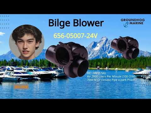  Bilge Blower 656-05007-24V