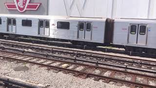 TTC ride from vaughan station to union station