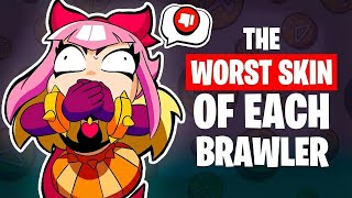The Worst Skin for Every One of the 99 Brawlers
