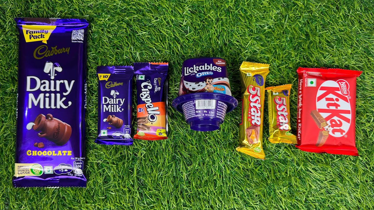 ASMR popular Cadbury chocolate / opening Cadbury chocolate sweet 