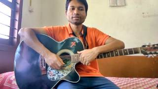 Absolute beginners39 guitar class part 10 in hindi D minor chord explained