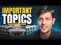 NIMCET 2026 - Top 10 Important Topics You Must Cover
