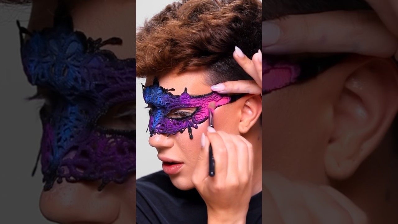 MASQUERADE MASK EYESHADOW?! ???