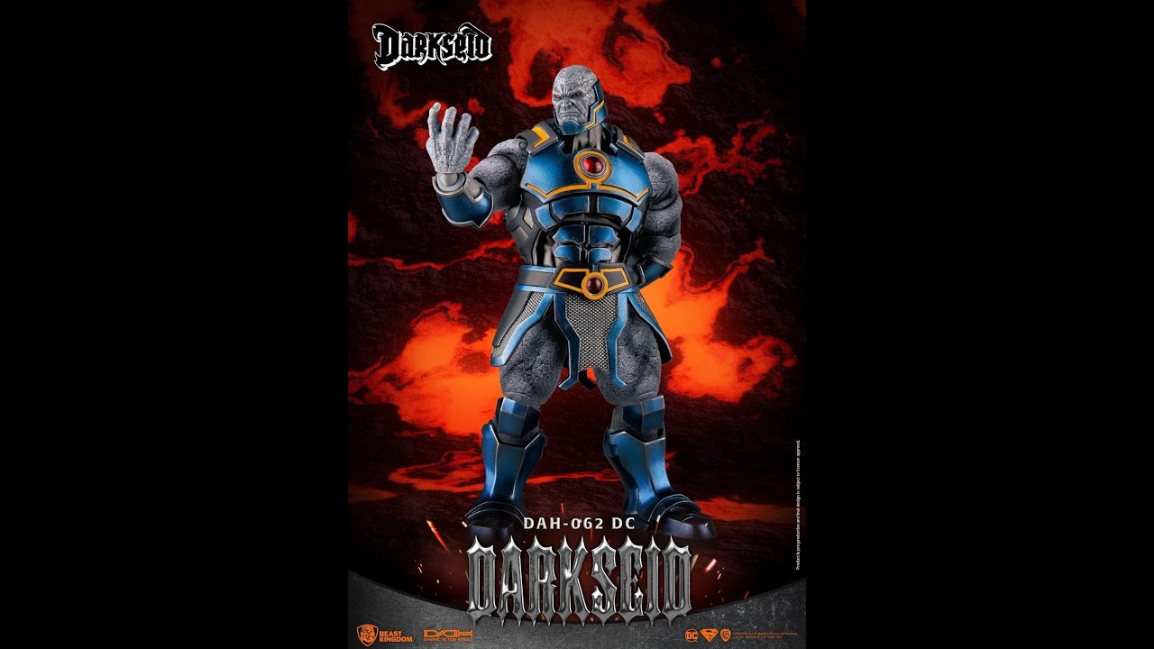 DC Comics Dynamic 8ction Heroes DAH 062 Darkseid - YouTube