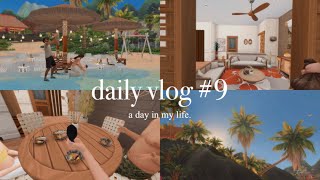 day in my life | short vacation + sulani city etc | the sims 4 vlog