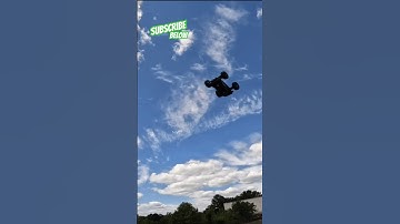 HUGE RC truck does MEGA front flips ARRMA OUTCAST 8s #m2c #cnhl #rccar