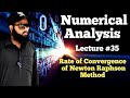 Rate of Convergence of Newton Raphson Method #numericalmethods @Xpertmaths19