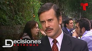 Crimen de cuello blanco | Decisiones Extremas Capítulos Completos | Telemundo Series