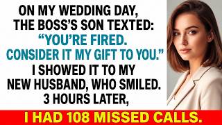 Fired by Text on Her Wedding Day—The Unexpected Turn That Changed Everything