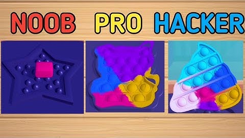 NOOB vs PRO vs HACKER in Fidget Toy Maker