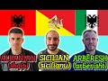Arbëresh Vs Sicilian Vs Albanian How Connected Are They Arbëresh Vs Sicilian Vs Albanian How Connected Are They