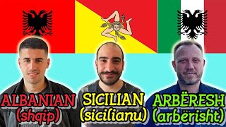 Arbëresh vs Sicilian vs Albanian (How Connected Are They?)