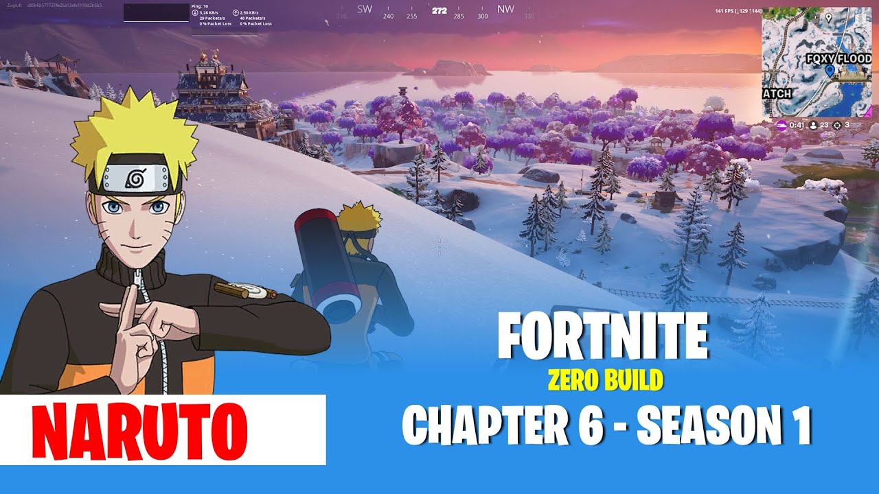Naruto - Fortnite Chapter 6 - Season 1 - Full Gameplay - YouTube