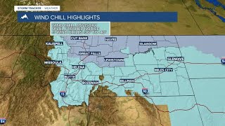 Arctic air continues to move in