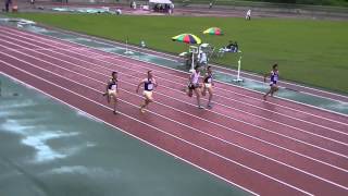 20140705 四大戦 男子100mOP1組 西田さん