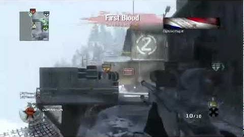 Double Tomahawk Cross Map First blood!