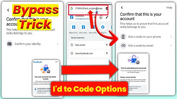🔥Spot Unlocked Locked Facebook: Url Decoding Confirm Your Identity to Get Code Option in 1minute