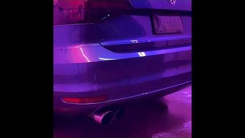 CTS Turbo Cold Air Intake on a mrk 6 Jetta (Sound clips)