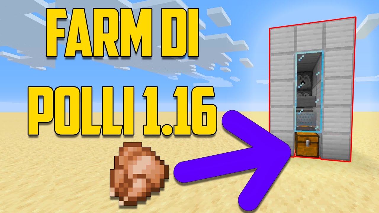 Minecraft Come Fare Una Farm Di Polli