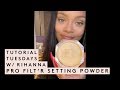 TUTORIAL TUESDAY WITH RIHANNA: SETTING POWDER TUTORIAL | Fenty Beauty