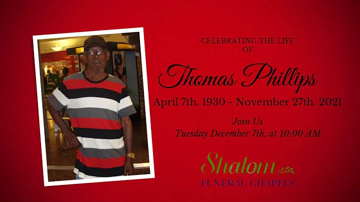 Thomas Phillips Funeral Service