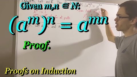 Prove that (a^m)^n = a^mn for natural numbers m and n [ILIEKMATHPHYSICS]