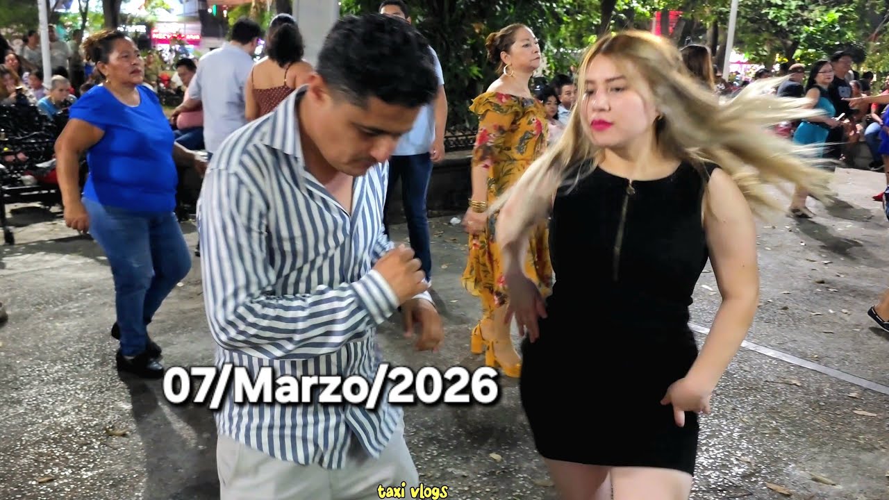 ¡Se puso bueno el baile en el Parque de la Marimba! 💃🕺