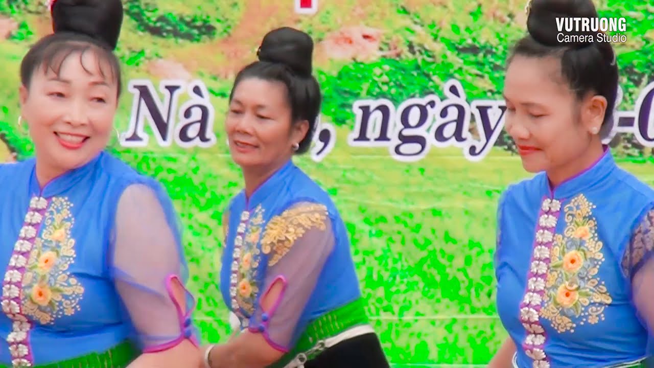 Múa Thái Sơn La - Hoa Đũa Đội Múa Người Cao Tuổi Bản Nà Hường