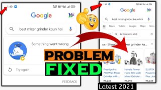 How To Fix Google Search Something Went Wrong Error || Something Went Wrong Google Search