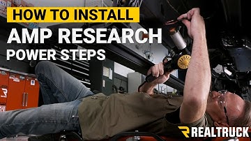 How to Install AMP Research Power Step on a 2020 Ram 2500