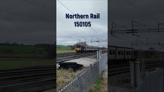 CLASS 150 Northern Rail 150105 #trains #trains
