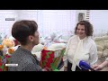 Глава Брянска Марина Дбар в свой день рождения пришла с подарками к тяжелобольным детям