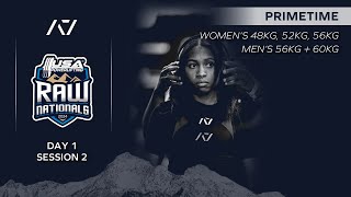 2024 USA Powerlifting Raw Nationals  |  Day 1 Primetime | W 44kg - 56kg, M 52kg - 60kg