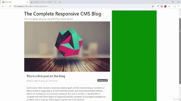 CMS Showing Full Post on user interface using PHP