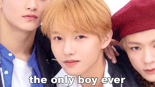 huang renjun continuing to be the only boy ever