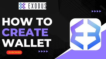 How to Create Wallet on Exodus Wallet Account !