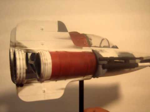 Star wars custom A wing - YouTube