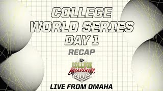 2026 College World Series Day 1 Recap: Live from Omaha! | College Baseball Now