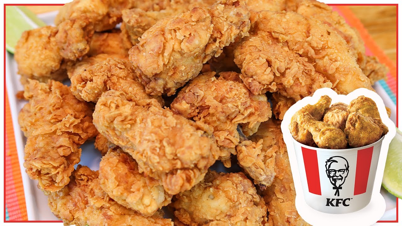 FRANGO FRITO DO KFC – SEQUINHO – MUITO CROCANTE – SUCULENTO – Receitas de Pai