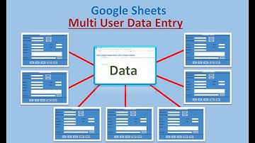 Google Sheet - Multi User Data Entry Form