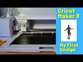Unboxing: Cricut Maker 3 & Workstation Setup | My First Design of and cutting Stickers and Logos