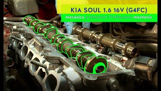 KIA SOUL 1 6 16V G4FC - Reparación del motor | Engine repair