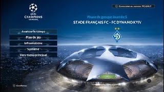 Pro Evolution Soccer 2017_Uefa Champions League Stade Français vs Southampton épisode 4