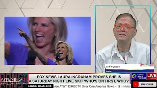 Fox News Laura Ingraham Proves She Is A Saturday Night Live Skit 'Who's On First, Who?'