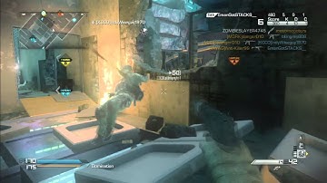 Throwing Knife 360 Double Kill On COD Ghosts!