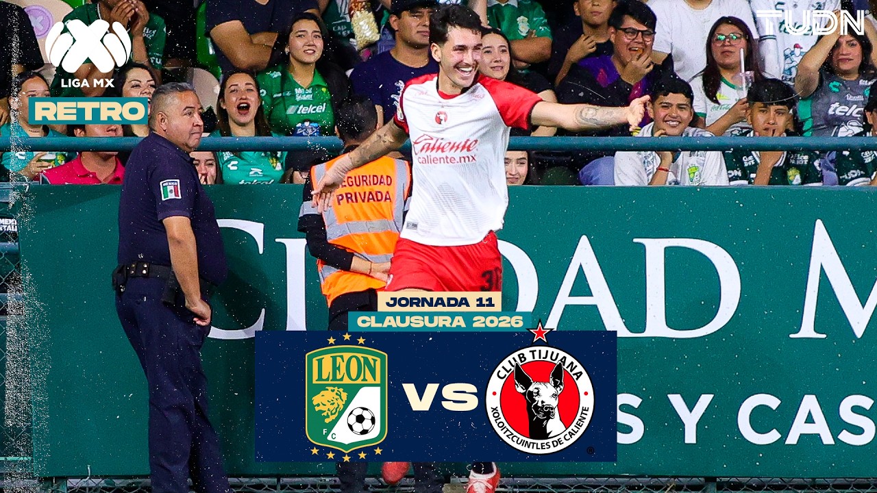 REVÍVELO: ¡DE VISITA! Xolos gana con autoridad en casa de León en la Jornada 11 | TUDN