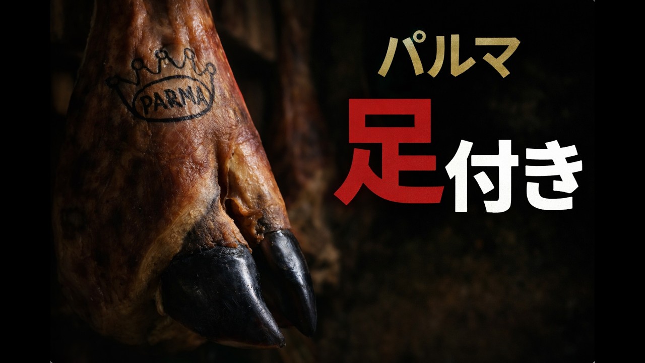 パルマの掟｜生ハムは「足付き」が正解